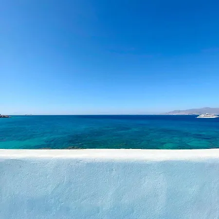 빌라 Unique Beachfront Cycladic @ 아기오스프로코피오스