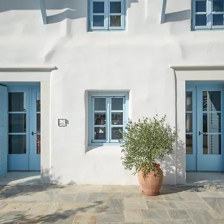 Unique Beachfront Cycladic @ 빌라 *