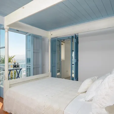 Unique Beachfront Cycladic @ 아기오스프로코피오스