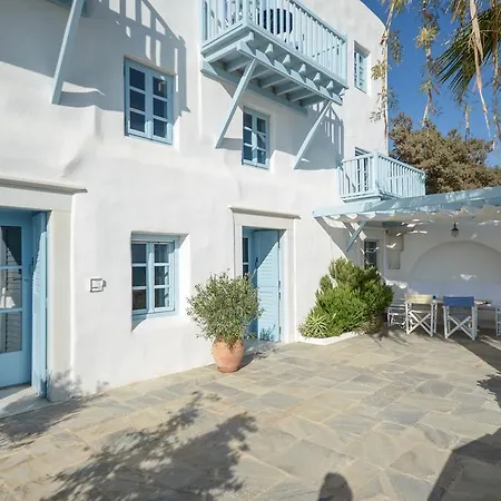 Unique Beachfront Cycladic @ 빌라 아기오스프로코피오스