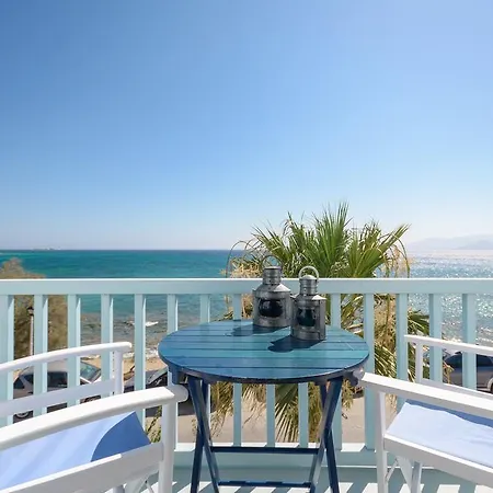 빌라 Unique Beachfront Cycladic @