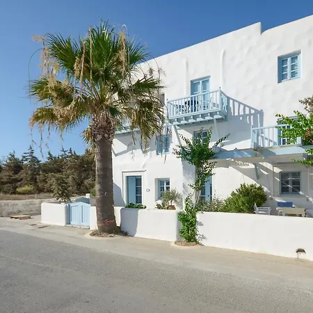 Unique Beachfront Cycladic @ 빌라 아기오스프로코피오스