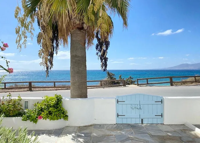 Unique Beachfront Cycladic @ 아기오스프로코피오스