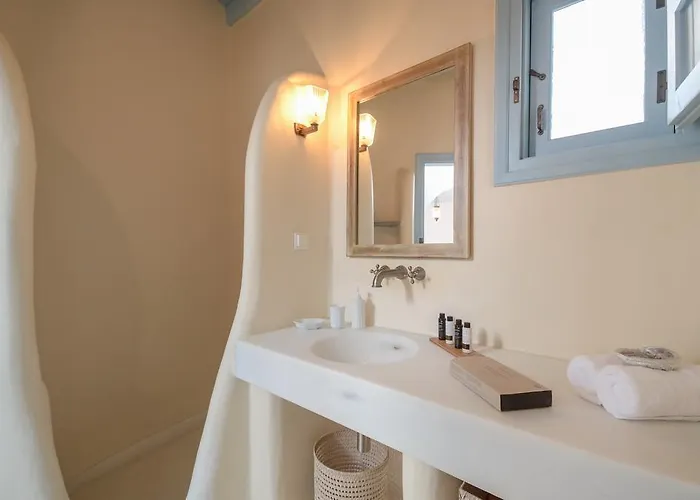 Unique Beachfront Cycladic @ * 아기오스프로코피오스