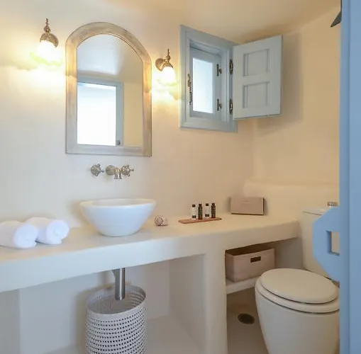 Unique Beachfront Cycladic @ 빌라