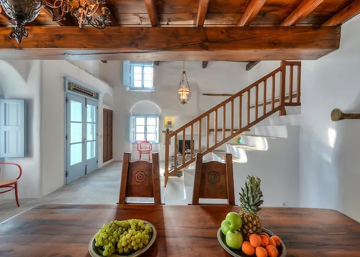 Unique Beachfront Cycladic @