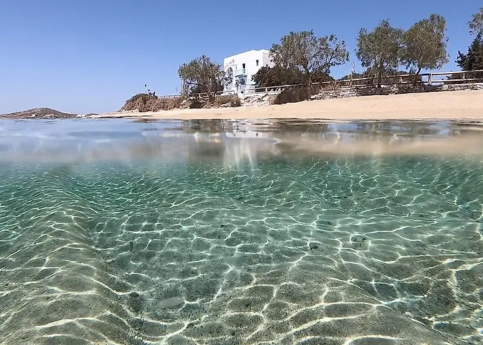 Unique Beachfront Cycladic @