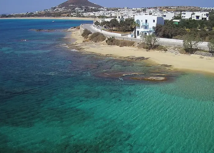 Unique Beachfront Cycladic @ Agios Prokopios (Naxos)
